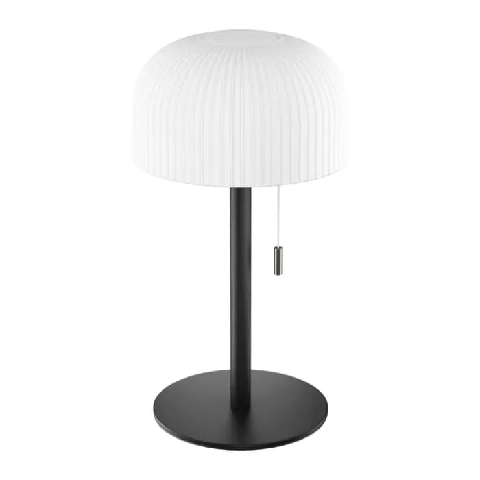 Deluxe Homeart Ikon LED Bordlampe H 27,5 cm - Plastik/jern - Black