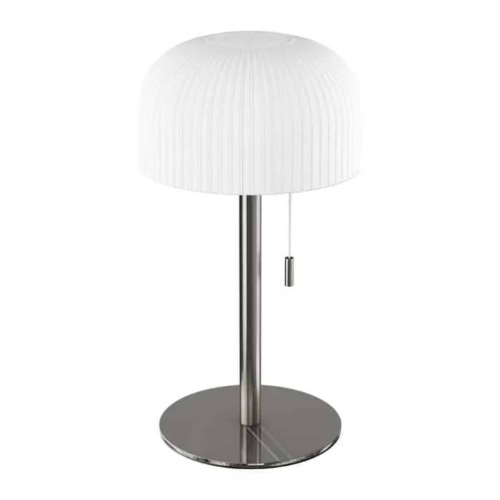 Deluxe Homeart Ikon LED Bordlampe H 27,5 cm - Plastik/jern - Space Grey
