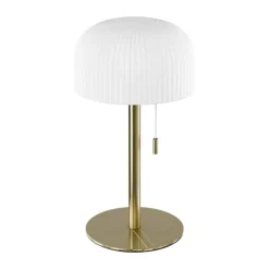 Deluxe Homeart Ikon LED Bordlampe H 27,5 cm - Plastik/jern - Brass Gold