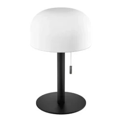 Deluxe Homeart Ikon Smooth LED Bordlampe H 24 cm - Plastik/jern - Sort