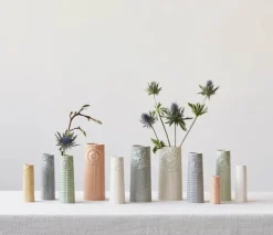 Dottir Pipanella Flower Vase H 9 cm - Porcelæn - Rose