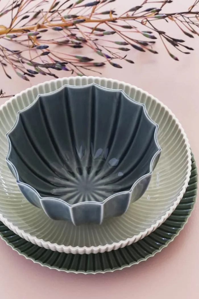 Dottir Samsurium Skål Ø 17,5 cm - Porcelæn - Blå