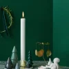 Dottir Winter Stories Stearinlys H 30 cm - Stearin - Hvid