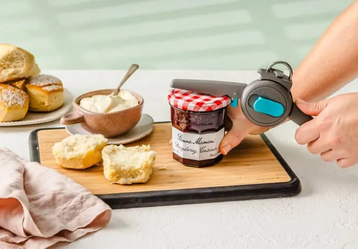 Dreamfarm Dåseåbner L 19,5 cm - Rustfrit stål/plastik - Sort