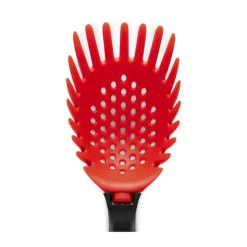 Dreamfarm Holey Spadle Pastaske L 33,5 cm - Silikone - Rød