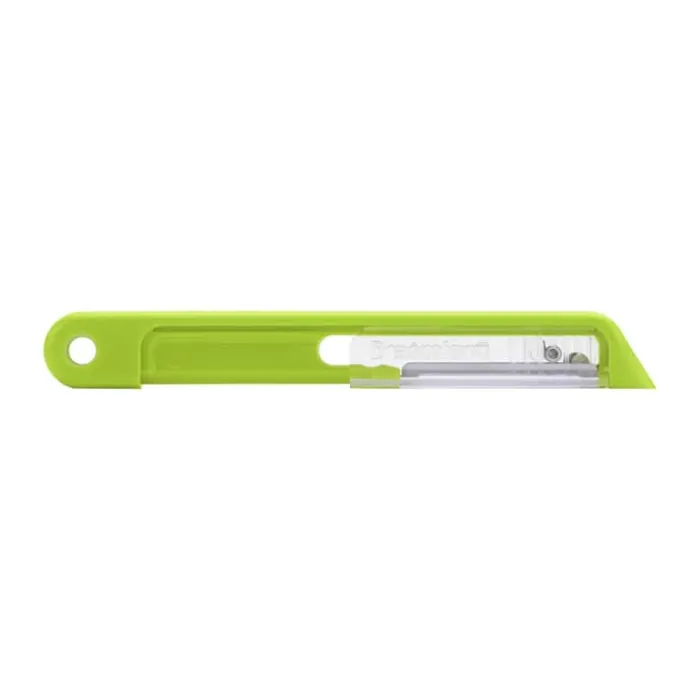 Dreamfarm Sharple Grøntsagsskræller L 18 cm - Plastik - Grøn