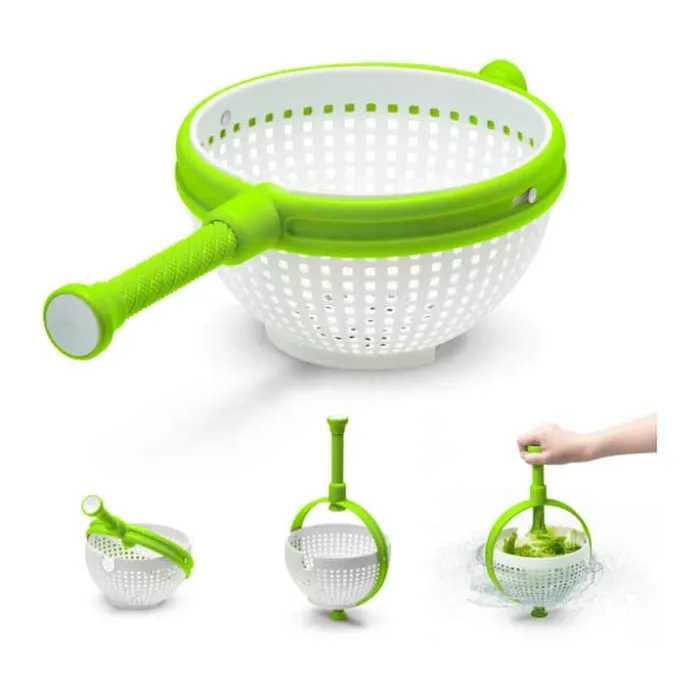 Dreamfarm Spina Dørslag Ø 21,5 cm - Plastik - Hvid