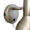 Dyberg Larsen Bob Væglampe H 14,5 x L 20,5 cm - Metal - Beige