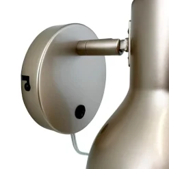 Dyberg Larsen Bob Væglampe H 14,5 x L 20,5 cm - Metal - Beige