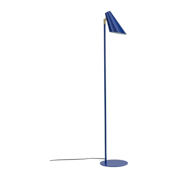 Dyberg Larsen Cale Gulvlampe H 135 cm - Metal - Mørkeblå