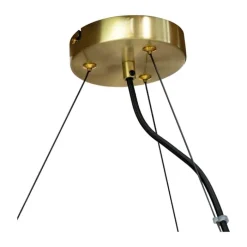 Dyberg Larsen Como Loftlampe Ø 65,3 x H 32,5 cm - Glas/metal - Smoke