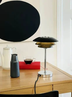 Dyberg Larsen DL20 Bordlampe H 30 cm - G9 - Sort