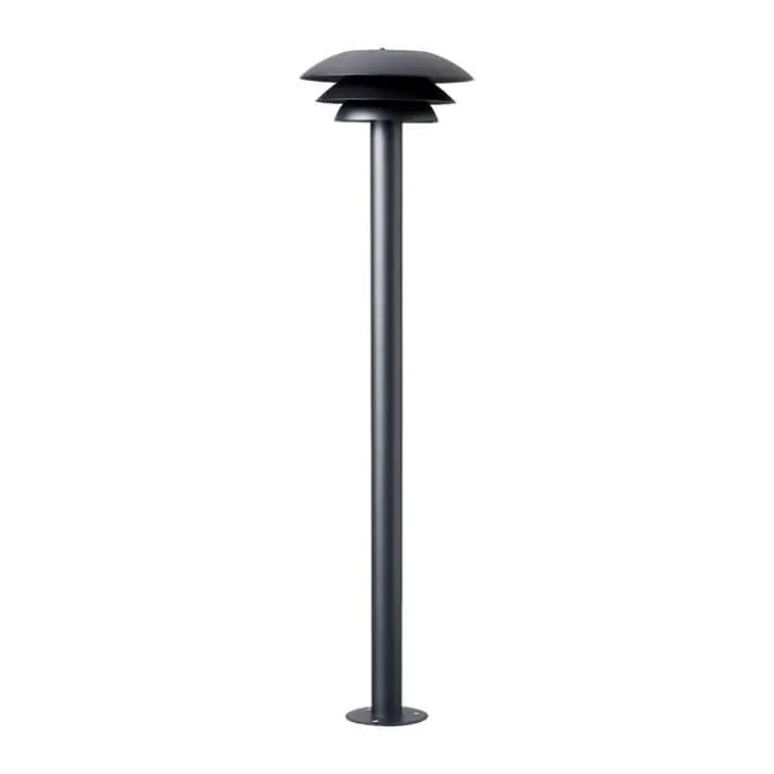 Dyberg Larsen DL20 Outdoor Bedlampe H 80 cm - G9 - Sort