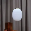 Dyberg Larsen DL39 Pendel Ø 25 cm - E27 - Opal/messing