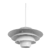 Dyberg Larsen Ejka Pendel Ø 30 cm - Metal - Hvid