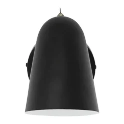 Dyberg Larsen Firenze Væglampe H 15 cm - Metal - Sort