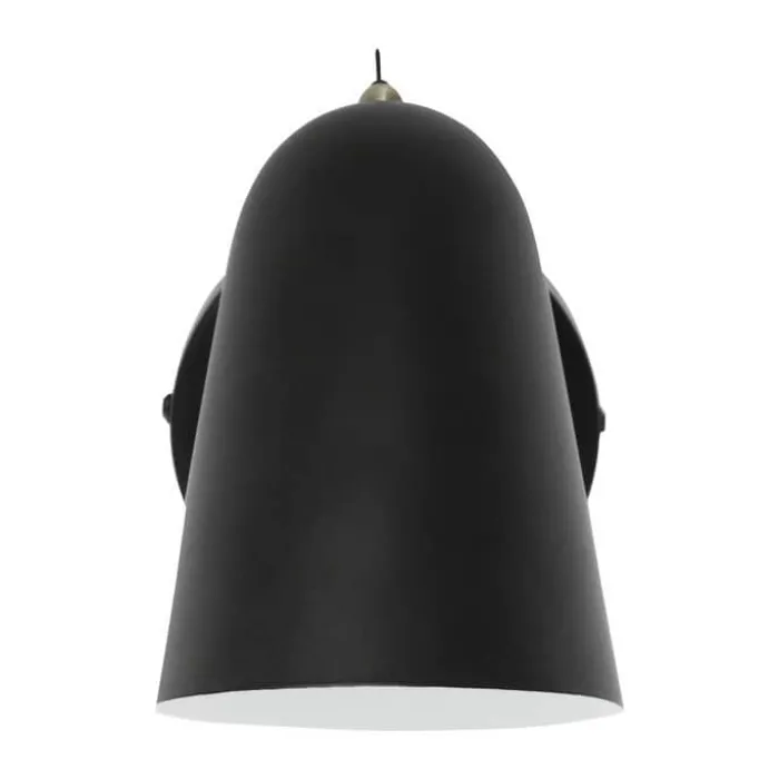 Dyberg Larsen Firenze Væglampe H 15 cm - Metal - Sort