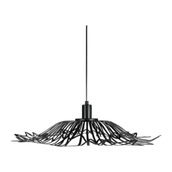 Dyberg Larsen Flora Pendel Ø 60 x H 22 cm - Metal - Sort