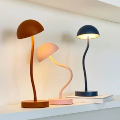 Dyberg Larsen Fonzy Bordlampe H 38 cm - Metal - Terakotta