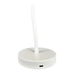 Dyberg Larsen Fonzy Bordlampe H 38 cm - Metal - Perlehvid