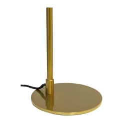 Dyberg Larsen Futura Bordlampe Ø 21 x H 40 cm - Metal - Sort/guldfarvet