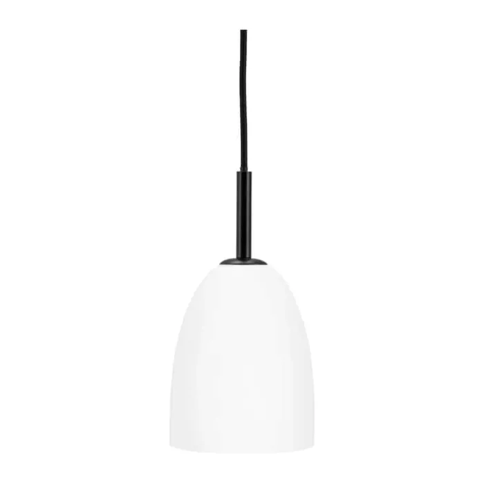 Dyberg Larsen Jazz Pendel Ø 20 cm - Glas/metal - Opal/sort