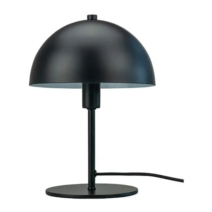 Dyberg Larsen Malmø Bordlampe Ø 20 x H 30 cm - E14 - Mat sort