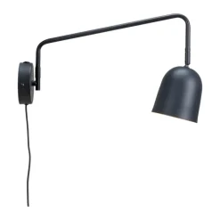 Dyberg Larsen Manchester Væglampe H 21,4 x B 11,4 x L 45 cm - E14 - Grå