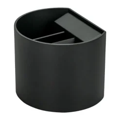 Dyberg Larsen Mars Udendørs Væglampe H 11 x B 14 x L 11,7 cm - Integreret LED - Mat sort