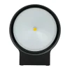 Dyberg Larsen Neptun Udendørs Væglampe H 6 x B 16,2 x L 19,2 cm - Integreret LED - Mat sort