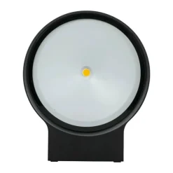Dyberg Larsen Neptun Udendørs Væglampe H 6 x B 16,2 x L 19,2 cm - Integreret LED - Mat sort