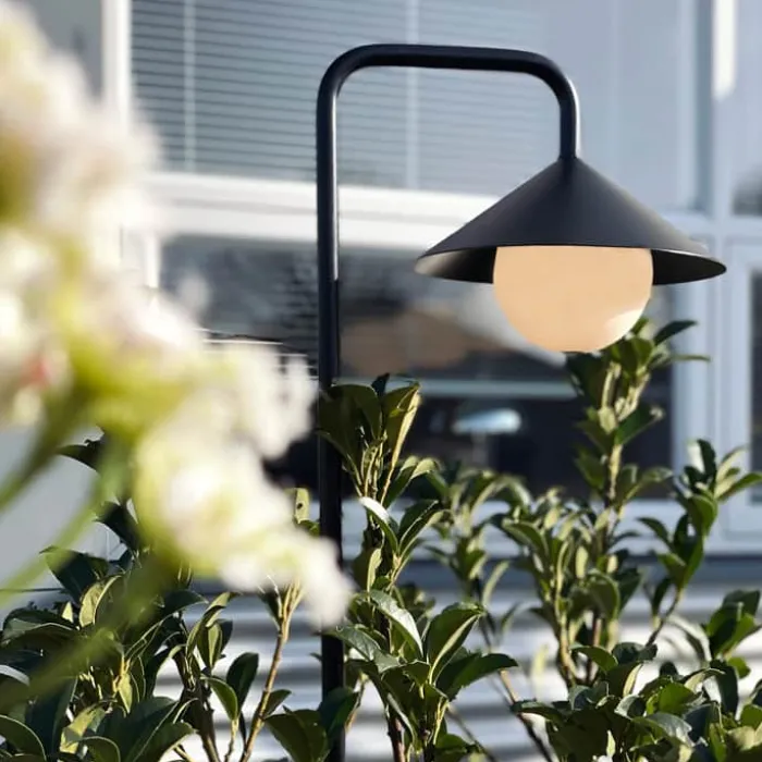 Dyberg Larsen Nova Udendørs Havespyd H 80 cm - Metal - Sort