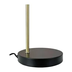 Dyberg Larsen Ocean Bordlampe H 43 cm - Metal - Sort/messing