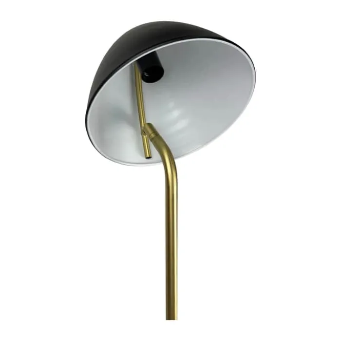 Dyberg Larsen Oulu Gulvlampe H 128 cm - Metal - Sort/messing