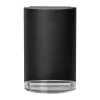 Dyberg Larsen Ribe Udendørs Væglampe H 13 cm - Aluminium/PVC - Sort