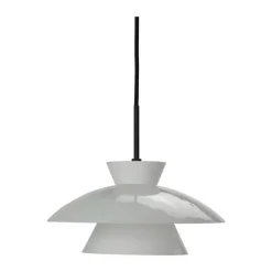 Dyberg Larsen Valby Pendel Ø 28 cm - E14 - Opal/sort
