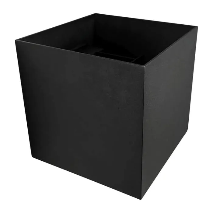 Dyberg Larsen Venus Udendørs Væglampe H 15 x B 15 cm - Aluminium - Sort