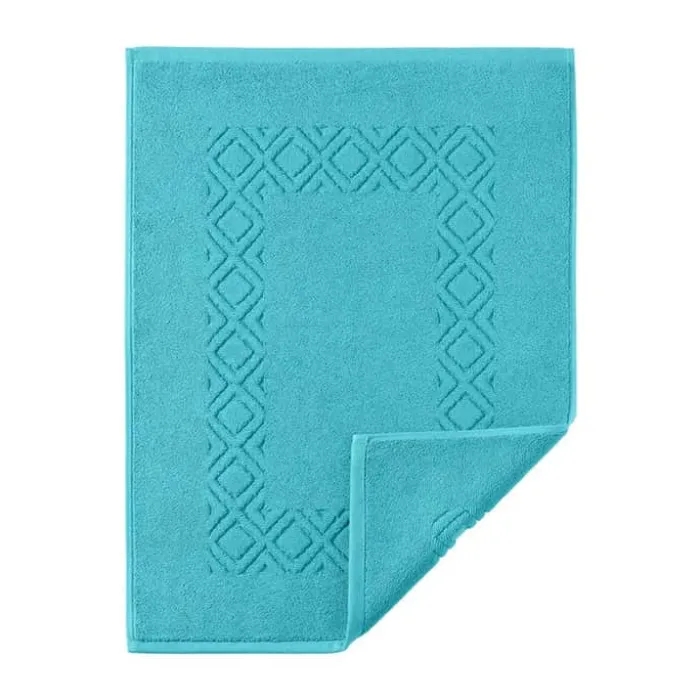 Egeria Denver Bademåtte B 70 x L 130 cm - Bomuld - Turquoise