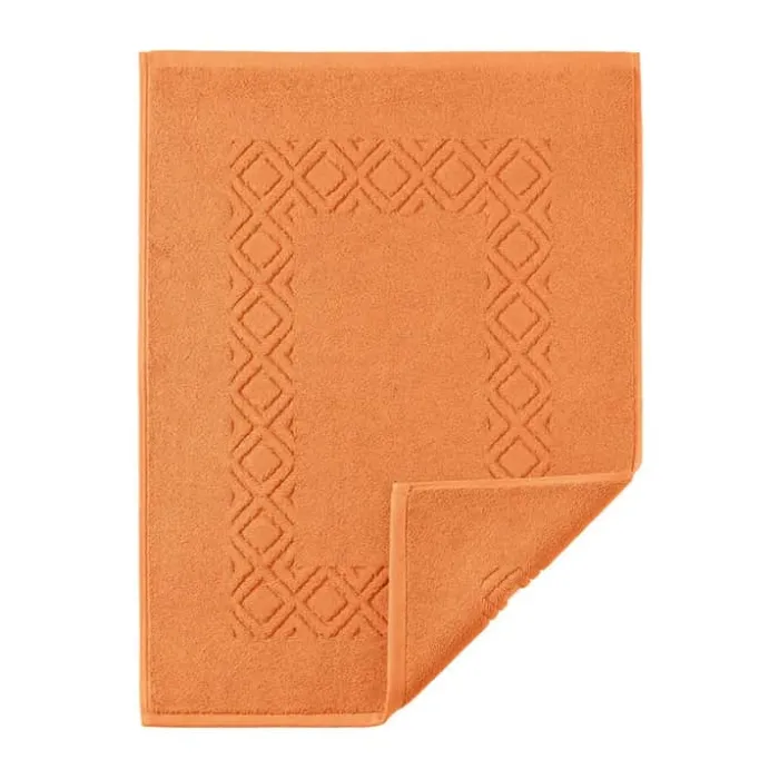Egeria Denver Bademåtte B 70 x L 130 cm - Bomuld - Orange
