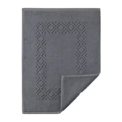 Egeria Denver Bademåtte B 70 x L 130 cm - Bomuld - Anthracite