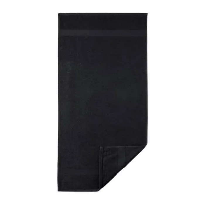 Egeria Diamant Håndklæde - 2 stk. B 70 x L 140 cm - Bomuld - Black