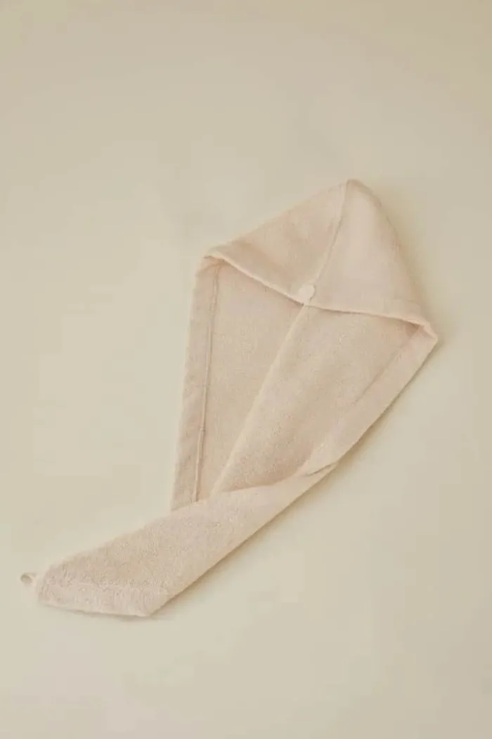Egeria Fresh Turban Håndklæde One size - Bomuld - Ivory