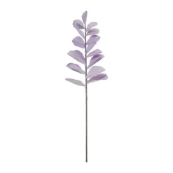 Eightmood Kunstig Gren m. blade L 78 cm - Kunststof/metal/papir - Lyselilla