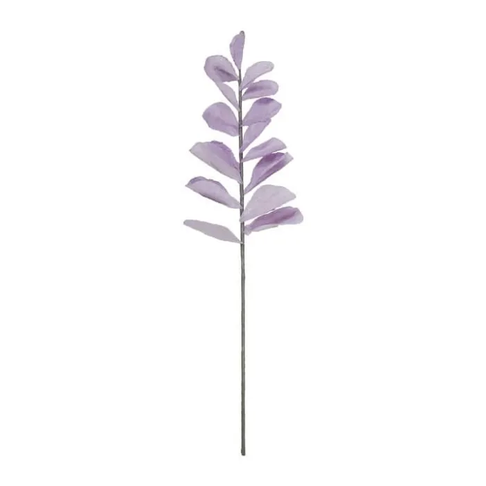 Eightmood Kunstig Gren m. blade L 78 cm - Kunststof/metal/papir - Lyselilla