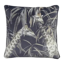 Eightmood Nuoro Pyntepude H 50 x B 50 cm - 100% Polyester - Grå