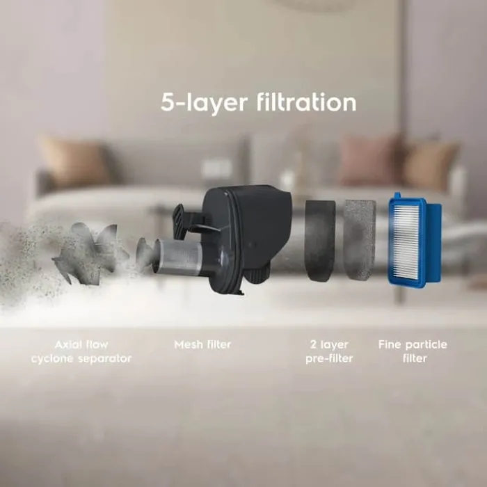 Electrolux 500 Ledningsfri Støvsuger Brugstid: 40 min - 0,3 liter - 2-i-1 funktion