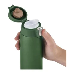 Emsa Light To-Go Rejsekrus 0,4 liter - Rustfrit stål - Grøn