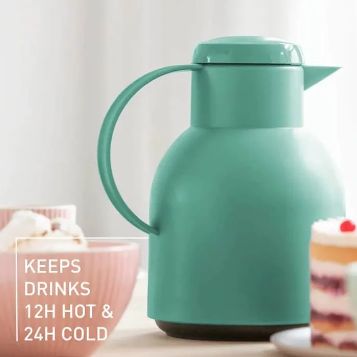 Emsa Samba Termokande 1 liter - Plastik/glas - Powder green