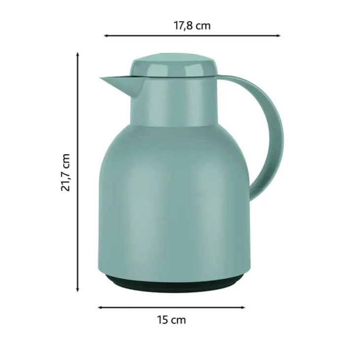 Emsa Samba Termokande 1 liter - Plastik/glas - Powder green