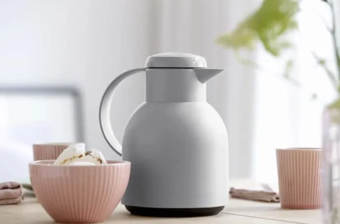 Emsa Samba Termokande 1 liter - Plastik/glas - Stone grey